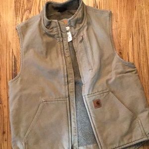 Carhartt men’s medium fleece lined vest
